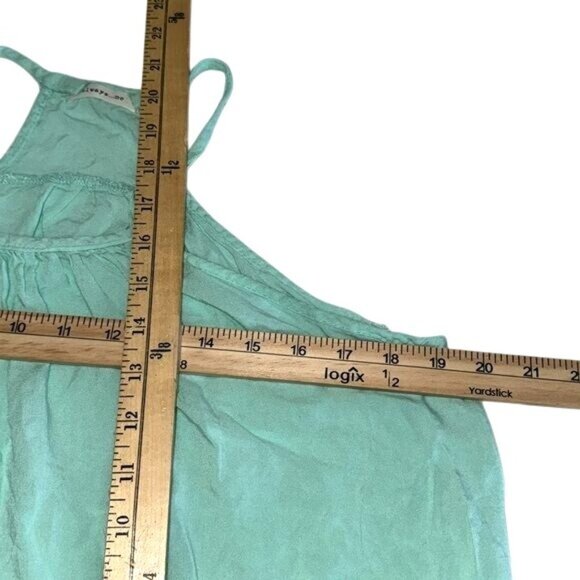 Always...Me Mint Green Sleeveless Chiffon Tank Top Womens Size S - Picture 4 of 4